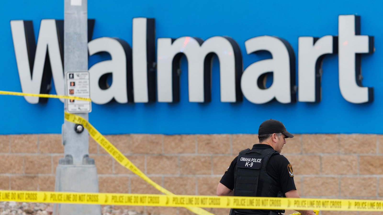 Woman shot dead after trying to kidnap toddler in supermarket and attacking him with a knife
