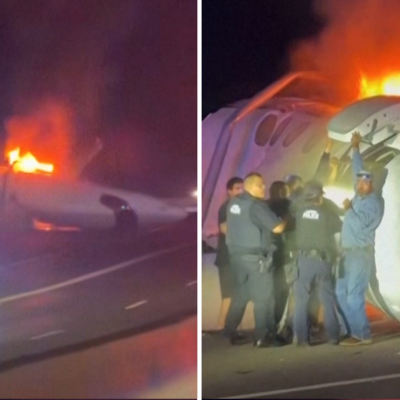 Drivers rush to rescue survivors after plane crashes on Texas highway